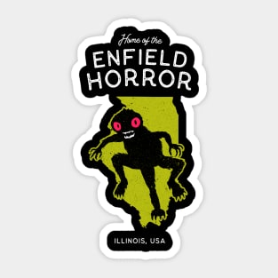 Home of the Enfield Horror - Illinois USA Cryptid Sticker